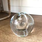 Glazen vaas Krosno Poland, Huis en Inrichting, Woonaccessoires | Vazen, Wit, Ophalen of Verzenden, Minder dan 50 cm, Glas