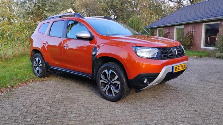 Dacia Duster 1.0Tce 100pk Bi-fuel Prestige 2021 nw mod. 6bak, Auto's, Dacia, Particulier, Duster, 360° camera, ABS, Achteruitrijcamera