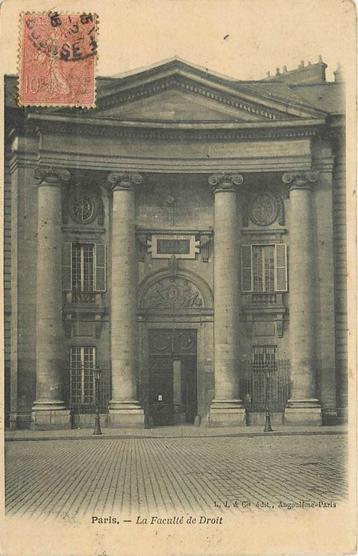 (376-196-035) Paris La FacultÃ de Droit beschikbaar voor biedingen