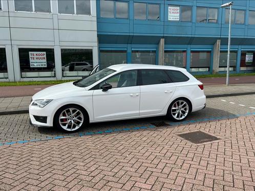Seat Leon 1.4 TSI 92KW ST 2014 Wit FR, Auto's, Seat, Particulier, Leon, ABS, Airbags, Airconditioning, Bluetooth, Boordcomputer