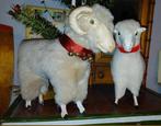 Grote vintage Schaapje en Ram, Ophalen of Verzenden