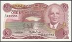 Malawi 1 Kwacha 1986, Los biljet, Ophalen of Verzenden, Overige landen
