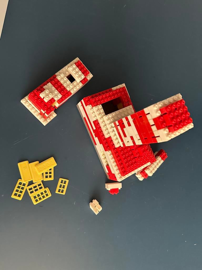 Jaren ‘60 of wellicht ouder bouwblokjes die passen op Lego, Ophalen of Verzenden, Gebruikt, Losse stenen