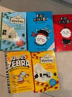Boekenpakket: Silvester, Flip Fiasco, Julius Zebra, Ophalen, Zo goed als nieuw, Fictie algemeen