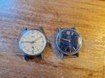 Twee Vintage Pobeda Horloges USSR, Overige merken, Staal, Polshorloge, 1960 of later