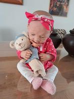 Beringuer reborn Babypop met Navelstreng, Ophalen of Verzenden, Zo goed als nieuw, Babypop