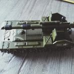 Dinky toys legervoertuig tank char mobile gun 155 mm, Ophalen of Verzenden