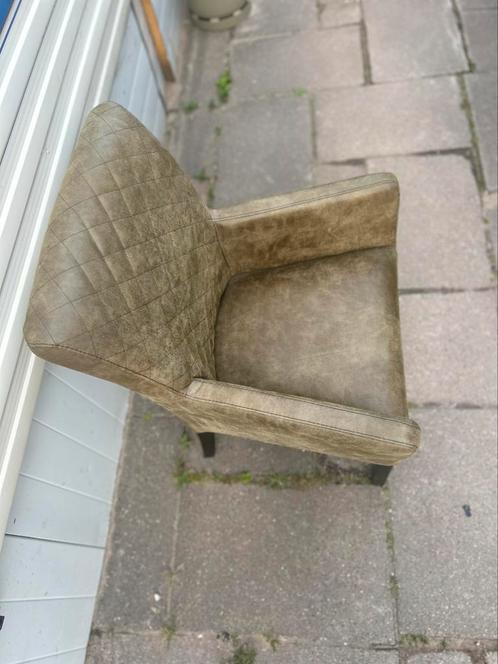 4 Prachtige groene eetkamerstoelen, Huis en Inrichting, Stoelen, Zo goed als nieuw, Overige kleuren, Ophalen