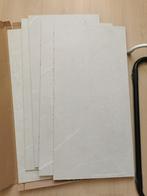 5x wandpaneel/tegel, zelfklevend, grijs/taupe, Huis en Inrichting, Woonaccessoires | Wanddecoraties, Ophalen, Nieuw