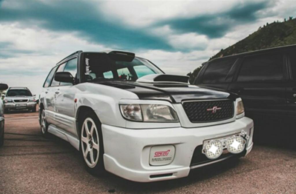 Forester SF STI type 2M voorbumper, Voor, Nieuw, Bumper, Ophalen