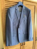 Tweedelig pak blauw, maat 50, Kleding | Heren, Kostuums en Colberts, Ophalen, Gedragen, Maat 48/50 (M), Blauw
