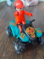 Playmobil Quad met Figuur, Ophalen of Verzenden, Gebruikt, Los playmobil