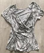 Top maat 40 wit met grijs van Poools, Maat 38/40 (M), Wit, Ophalen of Verzenden, Zo goed als nieuw