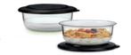 Tupperware Exclusieve Schalen Set 2x 275 ml, Zwart, Nieuw, Nieuw, Schaal, Ophalen of Verzenden