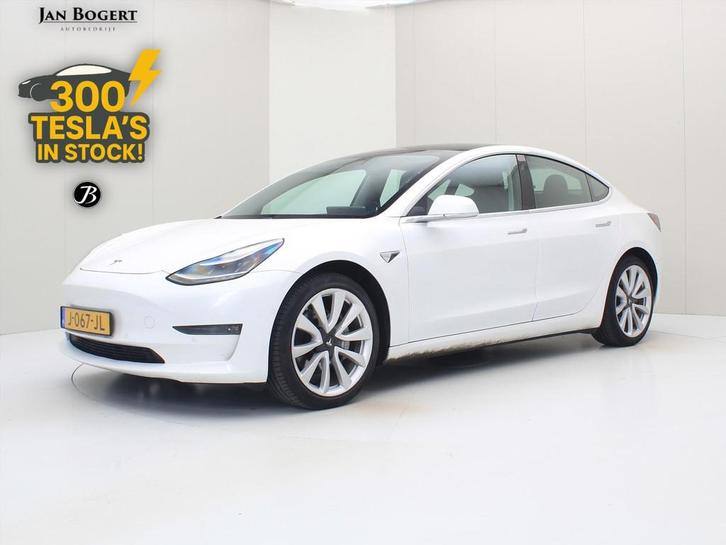 Tesla Model 3 Long-Range AWD 351pk 75 kWh [ TREKHAAK+AUTOPIL, Auto's, Tesla, Bedrijf, Te koop, Model 3, 4x4, ABS, Achteruitrijcamera