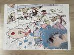 Herman Brood print 1976/86, uniek exemplaar., Ophalen of Verzenden