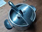 Snelkookpan Lagostina 5 liter, Zo goed als nieuw, Rvs, Keramische plaat, Ophalen
