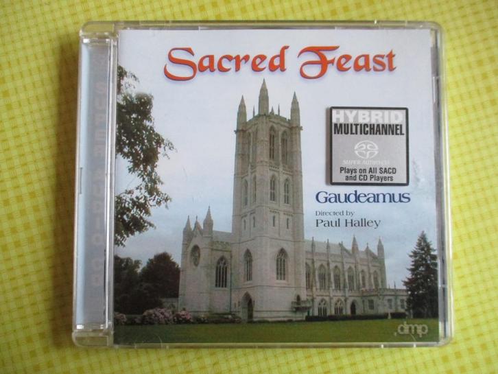 Sacred Feast - Gaudeamus - SACD, Cd's en Dvd's, Cd's | Klassiek, Zo goed als nieuw, Overige typen, Classicisme, Ophalen of Verzenden
