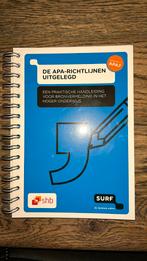 Arjan Doolaar - De APA richtlijnen uitgelegd, Boeken, Nederlands, Ophalen of Verzenden, Arjan Doolaar; Nathalie van den Eerenbeemt; Annelies Kuijten;...