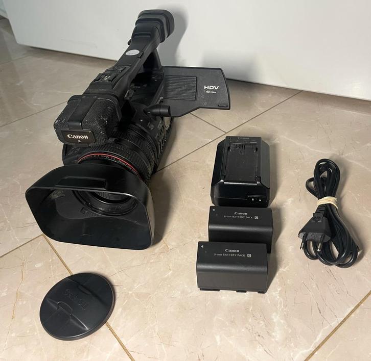 Canon XH-A1 E HDV Mini DV semi pro Camcorder Met Firewire, Audio, Tv en Foto, Videocamera's Digitaal, Zo goed als nieuw, Camera