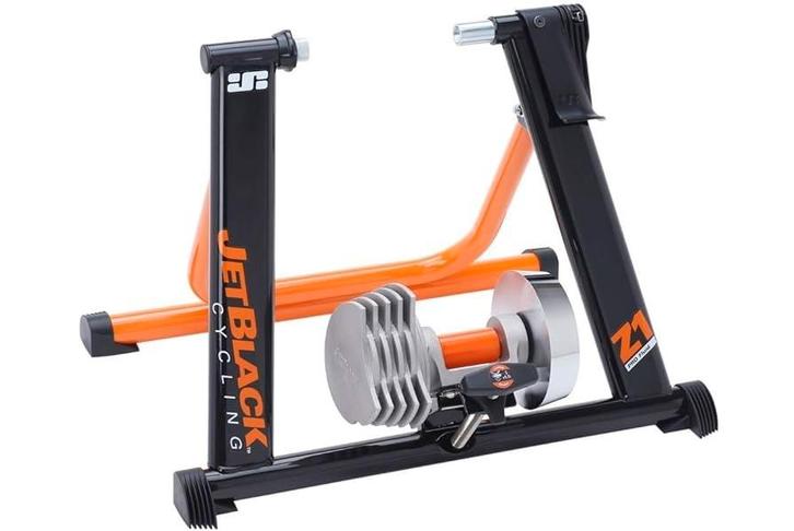 Jet Black Z2 Fluid Trainer - Realistisch Fietsgevoel, Soepel, Sport en Fitness, Wielrennen, Zo goed als nieuw, Overige typen, Ophalen