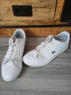 Witte Lacoste sneakers maat 47, Kleding | Heren, Schoenen, Lacoste, Ophalen of Verzenden, Wit, Zo goed als nieuw