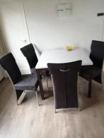stoelen en tafel keuken, Ophalen, Gebruikt, Overige kleuren, Composiet