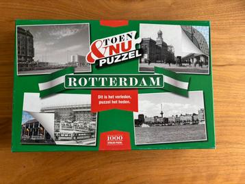 Toen en Nu: Rotterdam (puzzel 1000 stukjes) beschikbaar voor biedingen