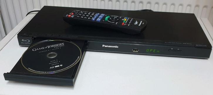 Panasonic bluray speler dmp-bd75 + afstandsbediening, Audio, Tv en Foto, Blu-ray-spelers, Gebruikt, Panasonic, Ophalen of Verzenden