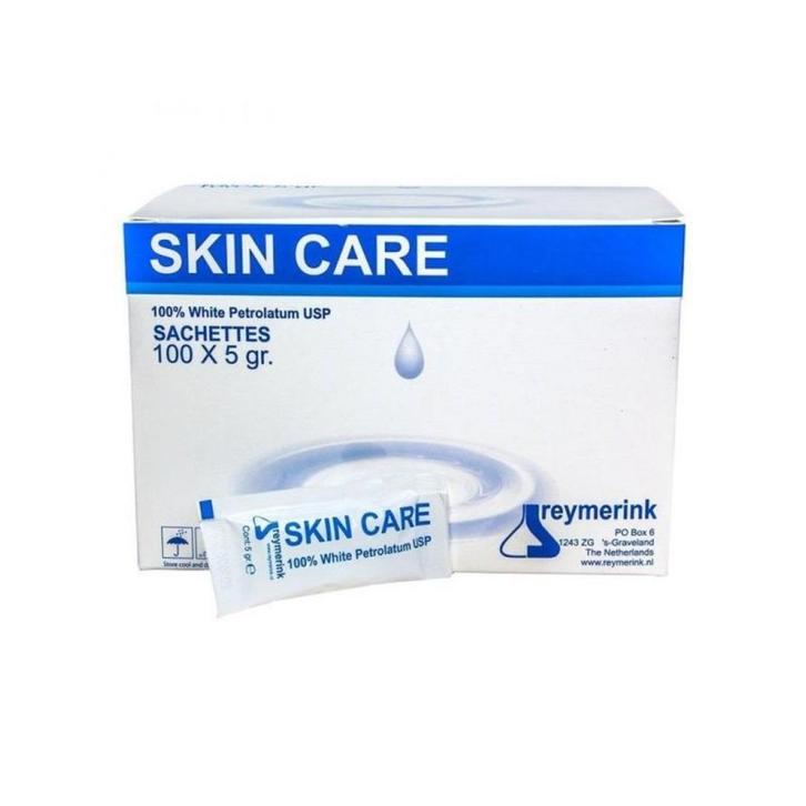 Skincare Vaseline wit 100 x 5 gram, Sieraden, Tassen en Uiterlijk, Uiterlijk | Lichaamsverzorging, Nieuw, Overige typen, Ophalen of Verzenden