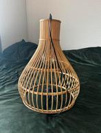 Complete bamboe hanglamp nieuw, Rond, Ophalen of Verzenden, Zo goed als nieuw