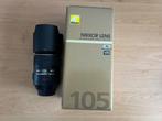 Nikon AF-S 105mm F2.8G IF-ED VR Micro, Audio, Tv en Foto, Fotografie | Lenzen en Objectieven, Ophalen, Zo goed als nieuw, Macrolens