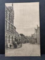 Oude ansichtkaart Steenstraat Boxmeer met koets, Verzamelen, Ansichtkaarten | Nederland, Ophalen of Verzenden, Voor 1920, Gelopen