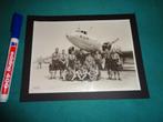 1937 foto Schiphol Scouting Schotland Jamboree vliegtuig, Verzenden, Voor 1940, Gebruikt