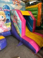 Springkussen princes met glijbaan, Ophalen, Zo goed als nieuw