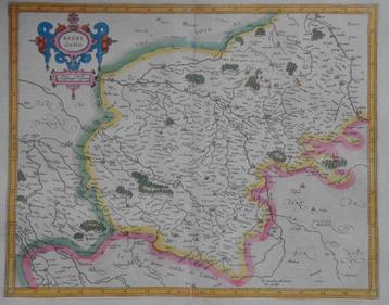 Frankrijk Indre Centre Le Berry kaart van Mercator  uit 1613 beschikbaar voor biedingen
