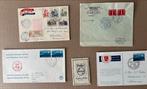 Philips Luchtpost Kavel - 1951/1966, Postzegels en Munten, Ophalen of Verzenden, Beschreven, Nederland
