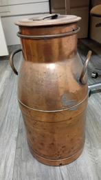 Koperen Melkbus met Deksel, Antiek en Kunst, Ophalen of Verzenden, Koper