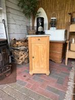 Houten kastje met marmerplaat, Antiek en Kunst, Ophalen