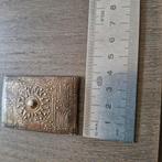 Zilveren gesp voor kledingstuk, Antiek en Kunst, Antiek | Goud en Zilver, Ophalen of Verzenden