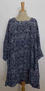 Mooie donkerblauw/witte print tuniek van Luna Serena! XXL, Verzenden, Zo goed als nieuw, Maat 46/48 (XL) of groter, Blauw