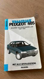 Vraagbaak Peugeot 405, Ophalen of Verzenden