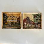 Oude siertegels Nunspeet en Bergen, Antiek en Kunst, Ophalen of Verzenden