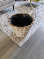 Grote rieten mand, Ophalen, Zo goed als nieuw, Rond, Minder dan 60 cm