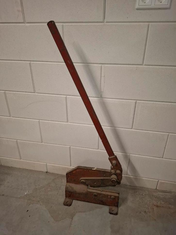 Zware Metaalschaar - Handbediend, Doe-het-zelf en Verbouw, Gereedschap | Handgereedschap, Gebruikt, Ophalen