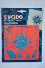 Lucido paper patchwork multimal ster met 8 punten LU04, Ophalen of Verzenden, Nieuw, Kerst, Pons of Mal