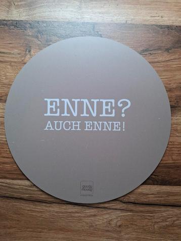Enne? Auch enne! Limburgs Wandbord. beschikbaar voor biedingen