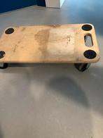 Verhuisplank met wielen, Ophalen