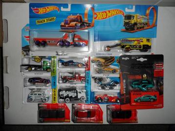 Partij Verzameling autootjes Hot Wheels, etc. *Nieuw* 1:64 beschikbaar voor biedingen