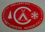 Sticker Camping Hellenthal Nordeifel, Ophalen of Verzenden, Nieuw, Bedrijf of Vereniging